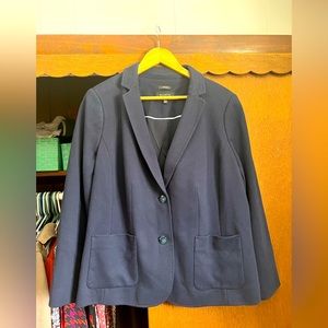 Talbots Petite XL Navy Blue Blazer NWOT, Never Wore
